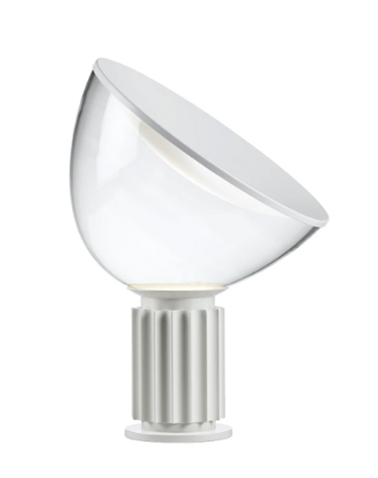 Taccia Bordlampe Mat Hvid