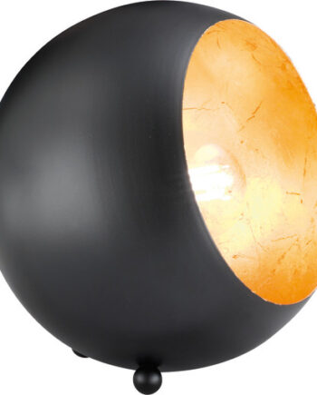 Trio Lighting Billy Bordlampe Sort Guld