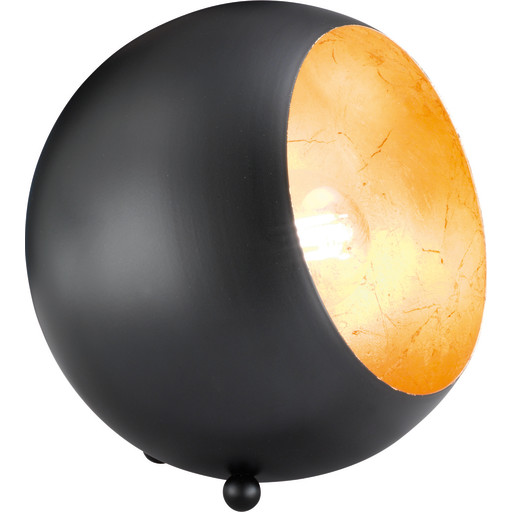 Trio Lighting Billy Bordlampe Sort Guld
