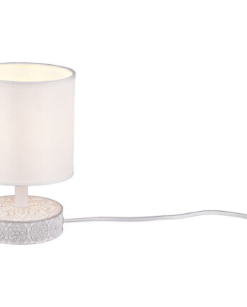 Trio Lighting Marie Bordlampe Hvid
