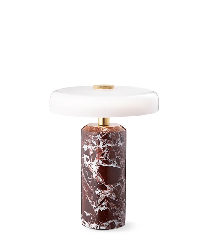 Trip Portable Batterilampe Bordlampe Burgundy Opal