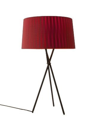 Tripode Bordlampe Rød