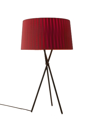 Tripode Bordlampe Rød