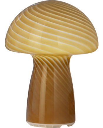 Veli Line Mushroom Genopladelig Bordlampe Brun