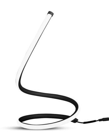 20w Led Designer Bordlampe Sort 3000k 1840lm Ip20 Indendørs Kulør : Varm