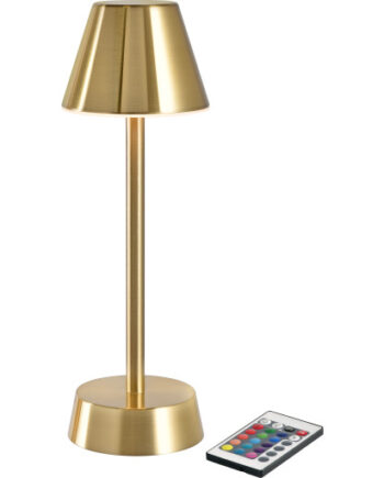 Duni Zelda Genopladelig Bordlampe Messing