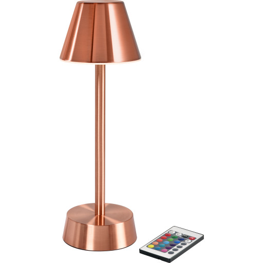 Duni Zelda Genopladelig Bordlampe Rosa Guld