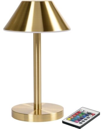 Duni Zelda Midi Genopladelig Bordlampe Guld