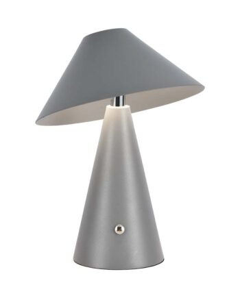 Genopladelig Led Bordlampe Cct Grå Touch Dæmpbar Usb Metal 200lm Dæmpbar : Dæmper Indbygget Kulør :