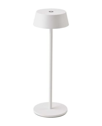 Genopladelig Led Bordlampe Hvid Ip54 Touch Dæmpbar Varm Hvid Til Timers Batteri Dæmpbar : Dæmper Indbygget Kulør : Varm