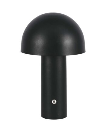 Genopladelig Led Bordlampe Sort Cct Dæmpbar Touch 1800mah Batteri Dæmpbar : Dæmper Indbygget Kulør :