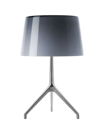 Lumiere Bordlampe Aluminium Grå