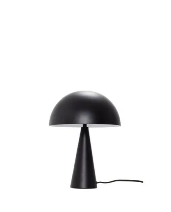 Mush Bordlampe Mini Sort