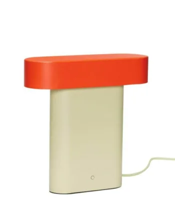 Sleek Bordlampe Grøn Rød
