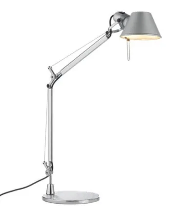 Tolomeo Mini Bordlampe Aluminium Fod