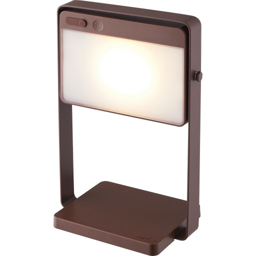 Nordlux Saulio Solar Solcelle Bordlampe Brun