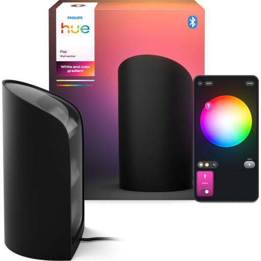 Philips Hue Play Wall Washer Bordlampe Sort