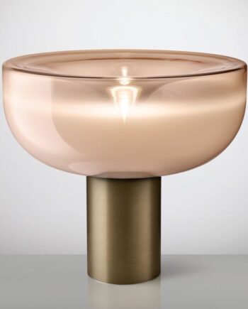 Aella Bordlampe Fra Leucos Støvet Pink Mat Bronze