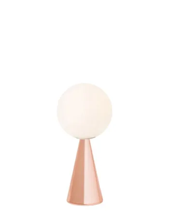 Bilia Bordlampe Fontana Arte Højde Blank Kobber