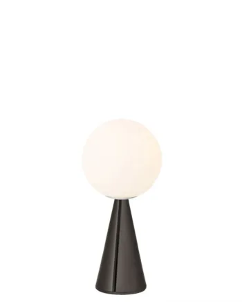 Bilia Bordlampe Fontana Arte Højde Blank Sort