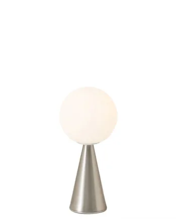 Bilia Bordlampe Fontana Arte Højde Nikkel