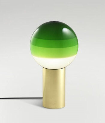Dipping Light Bordlampe Marset Messing Grøn