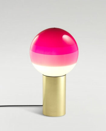 Dipping Light Bordlampe Marset Messing Pink