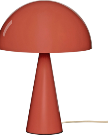 Hbsch Mush Bordlampe Rød