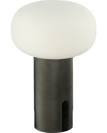 Konstsmide Antibes Mini Genopladelig Bordlampe Nikkel