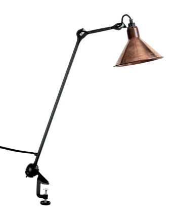 Lampe Gras 201 Arkitektlampe Sort Kobber