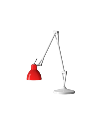 Luxy Bordlampe Fra Rotaliana Blank Hvid Rød