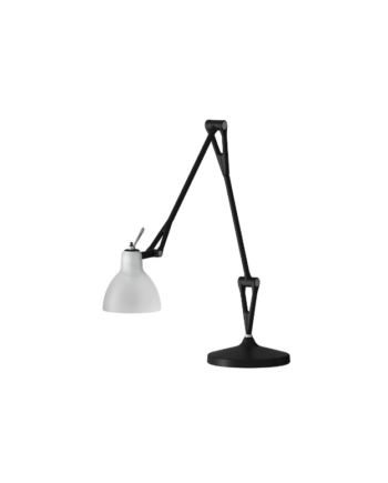 Luxy Bordlampe Fra Rotaliana Mat Sort Blank Hvid