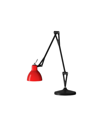Luxy Bordlampe Fra Rotaliana Mat Sort Rød