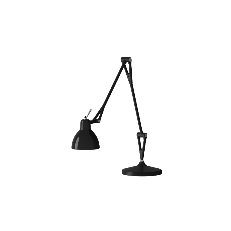 Luxy Bordlampe Fra Rotaliana Mat Sort Sort