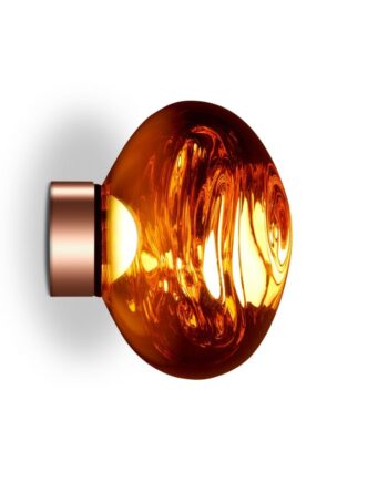 Melt Led Loftlampe Væglampe Tom Dixon Kobber