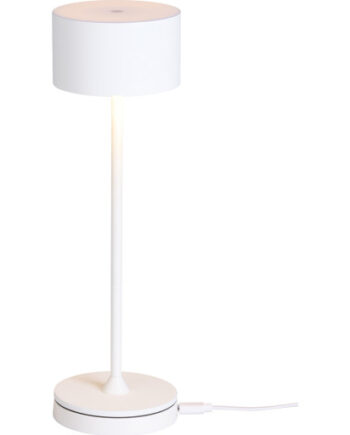 Nielsen Light Bistro Genopladelig Bordlampe Hvid