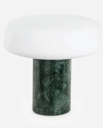 Solid Bordlampe Terrence Woodgate 300x300 Grøn Marmor
