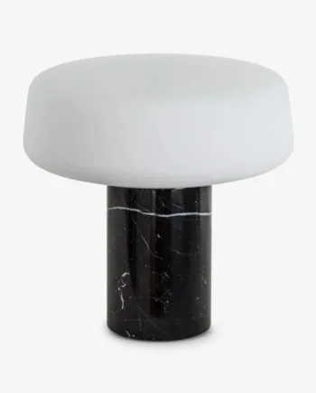 Solid Bordlampe Terrence Woodgate 300x300 Sort Marmor