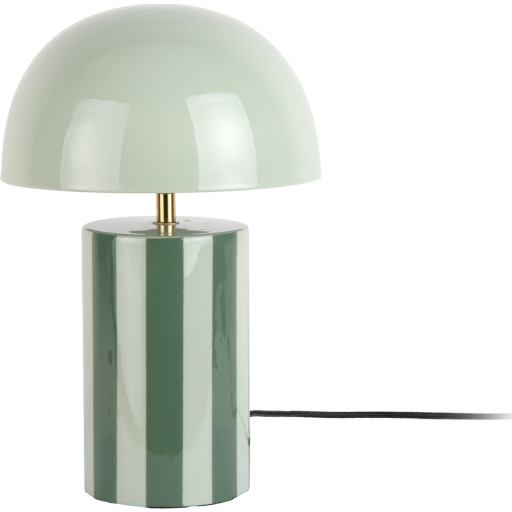 Leitmotiv Rayado Bordlampe Stribet Grøn