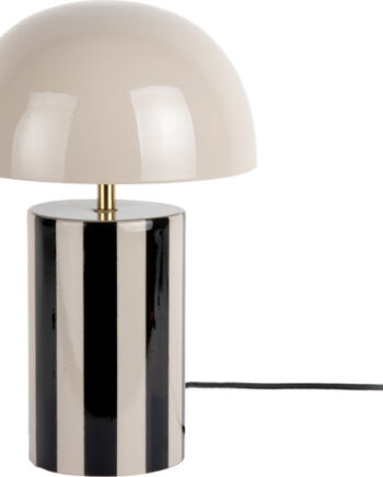 Leitmotiv Rayado Bordlampe Stribet Sort