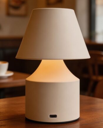 Opladelig Led Bordlampe Creme Touch Dæmpbar 3i1 Ip20 Indendørs Dæmpbar : Dæmper Indbygget Kulør :