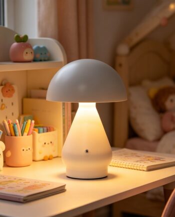 Opladelig Led Bordlampe Hvid ø15cm 22cm Høj Touch Dæmpbar 3i1 Ip20 Indendørs Dæmpbar : Dæmper Indbygget Kulør :