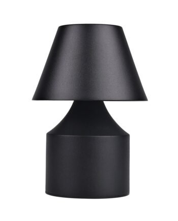 Opladelig Led Bordlampe Sort Touch Dæmpbar 3i1 Ip20 Indendørs Dæmpbar : Dæmper Indbygget Kulør :