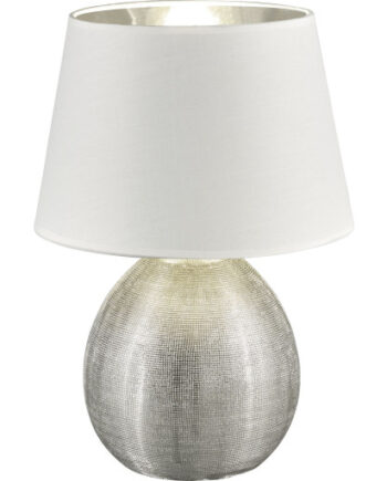 Trio Lighting Luxor Bordlampe Sølv 35cm
