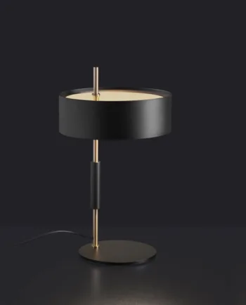 1953 243 Bordlampe Satin Guld Sort