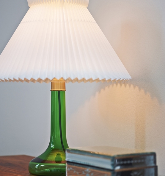 343 Bordlampe Grøn