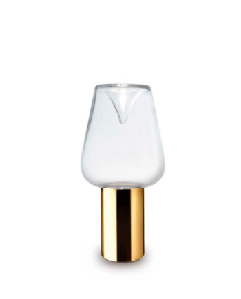Aella Thin Bordlampe Fra Leucos Guld Transparent