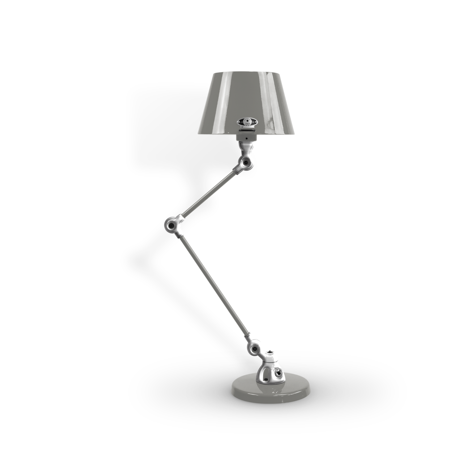 Aicler Aid373 Bordlampe Fra Jield Mouse Grey Poleret Blank