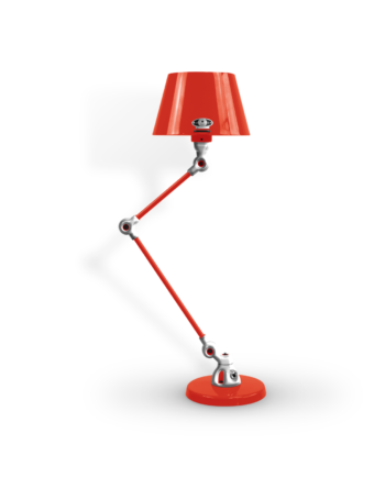 Aicler Aid373 Bordlampe Fra Jield Red Poleret Blank