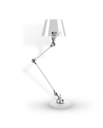 Aicler Aid373 Bordlampe Fra Jield Silver Grey Poleret Blank